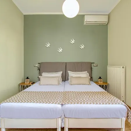 New 60m To The Beach 3 Bedroom Maisonette Magnolia 140m2 Chania (Crete)