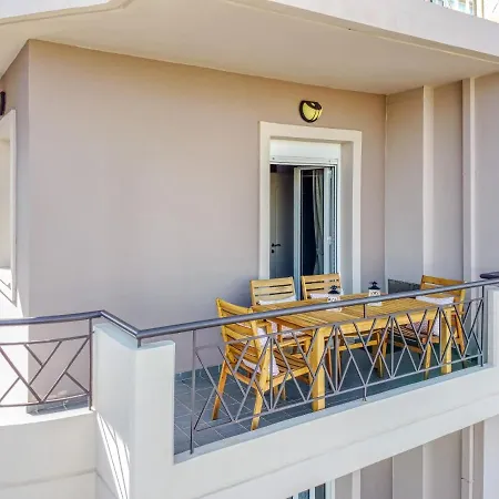 New 60m To The Beach 3 Bedroom Maisonette Magnolia 140m2 * Chania (Crete)